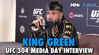 King Green to Paddy Pimblett ‘They’re Building You I Had to Earn It’  UFC 304 [upl. by Yenahc]