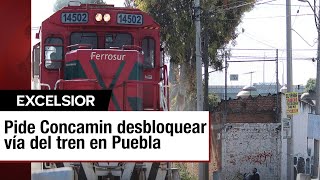 Concamin solicita desbloquear tramo ferroviario para evitar crisis [upl. by Sidran]