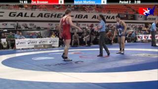 Zac Brunson vs Isaiah Martinez [upl. by Verdi]