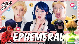 Cosplayers React to Miraculous Ladybug  Ephemeral 💯 100th Episode [upl. by Issie]