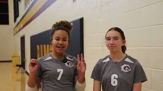 2024 CMS Middle School Volleyball Tournament Highlight [upl. by Aimaj552]