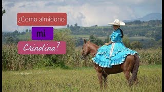 ¿Como almidono mi crinolina  Denisse March [upl. by Laira557]