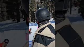 Banked slalom snowboard competition china peak 2024 [upl. by Studner]