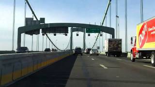 Walt Whitman Bridge westbound [upl. by Close]