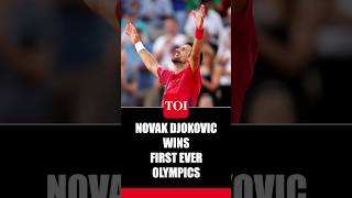 Historic Novak Djokovic Wins His First Ever Olympic Gold Beats Alcaraz At Paris 2024 [upl. by Yentrac]