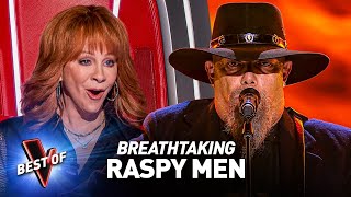 RASPIEST Male Voices in the Blind Auditions of The Voice [upl. by Stesha]