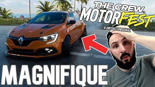 THE CREW MOTORFEST  CUSTOMTEST RENAULT MEGANE RS 2018  LA PLUS BELLE FRANCAISE [upl. by Aeriela412]