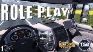 EURO TRUCK 2  ROLE PLAY  Episode 1 ON EXPLIQUE [upl. by Gunilla]