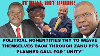 POLITICAL NONENTITIES TRY TO WEAVE THEMSELVES BACK THROUGH ZANU PFS PLANNED CALL FOR UNITY [upl. by Eladnar]