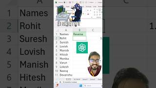 Dont stuck while using Excel‼️Instead Search on Chatgpt exceltips exceltricks shorts chatgpt [upl. by Zahavi235]