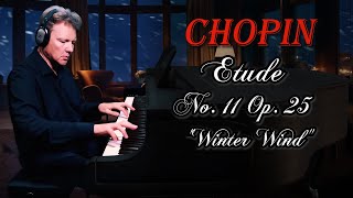 Chopin  Etude No 11 Op 25 quotWinter Windquot [upl. by Nnairahs149]