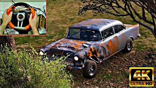 Rebuilding a very old car and manufacturing a modern car ـ Forza Horizon 5  steering wheel [upl. by Sivar]