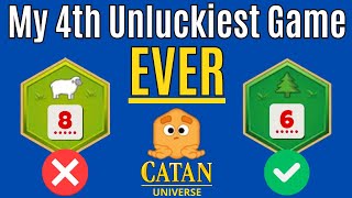 CATAN  Can I Survive My 4th UNLUCKIEST Game Ever  Game 505 [upl. by Odiug409]