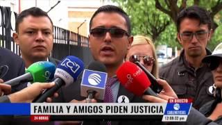 Amigos y Familiares de víctima de fleteo en Villa Alsacia exigen justicia [upl. by Smukler435]