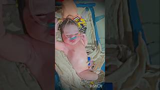 Newborn suctioning and vaccination 💉🧑‍⚕️amp spo2 maintenance baby labourroom shorts [upl. by Nordna980]