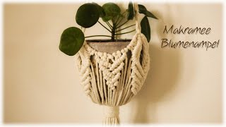 Makramee Blumenampel 6  DIY  Macrame Plant Hanger [upl. by Ryle221]