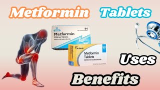 Metformin Hydrochloride 500 mg  Metformin tablet 500 mg  Metformin tablet benefits amp Side effects [upl. by Chafee496]