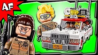 Lego Ghostbusters ECTO1 amp 2 75828 Stop Motion Build Review [upl. by Namialus]