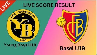 Young Boys U19 gegen Basel U19 LiveScoreErgebnisseFußball 2024 [upl. by Lorrimor]