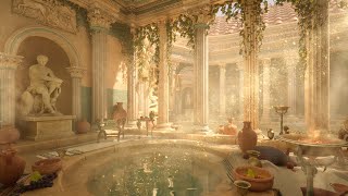 The Beautiful Ancient Roman Baths for Thinkers l Immersive Experience 4K [upl. by Modeste978]