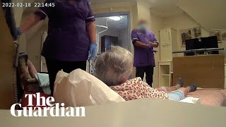 Hidden camera reveals abuse by care home staff of dementia patient Ann King [upl. by Japeth]