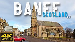 Banff Scotland Walking Tour 4K 60fps Jan 2023 [upl. by Rosena160]