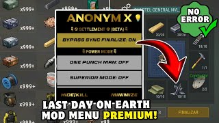 Last Day On Earth MOD MENU v1292  MAX LEVEL amp FREE BATTLE PASS BYPASS SYNC FINALIZE SETTLEMENT [upl. by Weywadt261]