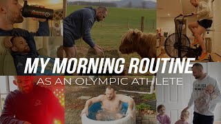 David Taylors morning routine as he prepares for Paris 2024 [upl. by Born]