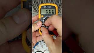 how to test battery with multimeter [upl. by Phylis19]