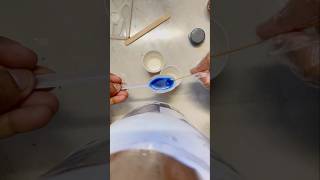 Making Resin Star ⭐️ Resin Art Experiment resinart resin experiment shorts acrylicresin diy [upl. by Assenal]