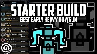 STARTER BUILD  Heavy Bowgun  MHW Iceborne [upl. by Astor]