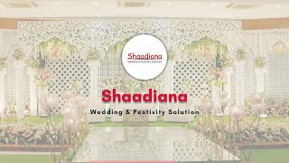 Shaadiana Flower Shop amp Event Experts  Gifts Weddings and Decor [upl. by Curran298]