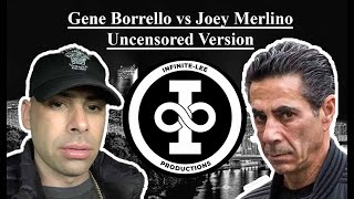 Gene Borrello vs Joey Merlino Uncensored version I Philadelphia and Bonanno Crime Family Associate [upl. by Darmit]