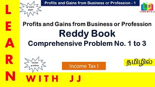 incometax  Part 1  profitsandgainsfrombusinessorprofession  reddybookproblem pgbp [upl. by Lamdin]