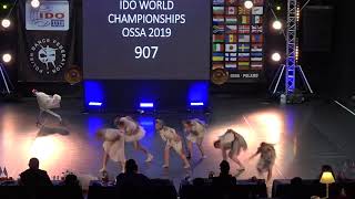 LUZ SIEDLCE Poland Ossa World Dance Week 2019 [upl. by Aneram957]