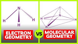 Electron Geometry vs Molecular Geometry [upl. by Dor]