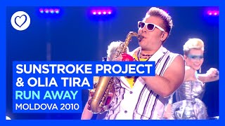 Sunstroke Project amp Olia Tira  Run Away  Moldova 🇲🇩 Epic Sax Guy  Grand Final  Eurovision 2010 [upl. by Ayotan]