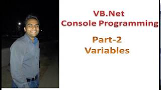 Variables in console programming Part 2 [upl. by Airbmak]