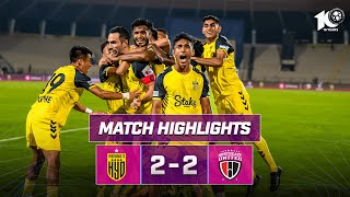 Match Highlights  Hyderabad FC 22 NorthEast United FC  MW 18  ISL 202324 [upl. by Isyed]