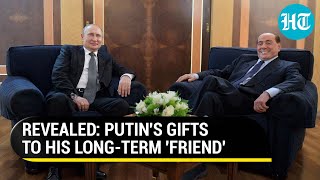 Putin gifts vodka wine to his longterm ally and friend from Italy  All You Need To Know [upl. by Pearman]