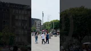 Finaliza la peatonalización de casi la mitad del Zócalo de la CDMX [upl. by Kristel]