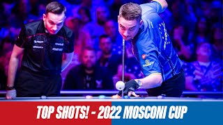 🔥 Top Shots  2022 Mosconi Cup [upl. by Nylidam]