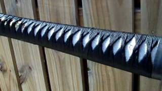 THE KABUKIMONO Folded Steel Japanese Samurai Katana Sword by SharpSwordscom [upl. by Blinny158]