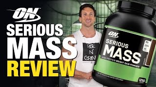 Optimum Nutrition Serious Mass My Complete No BS Review [upl. by Bik]