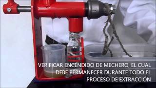 Maquina extractora de aceite manual AGROINDCOL SAS [upl. by Asusej]