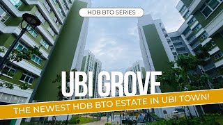 Ubi Grove HDB BTO Sales Launch The Future of Singapore Affordable Housing [upl. by Aicirtal]