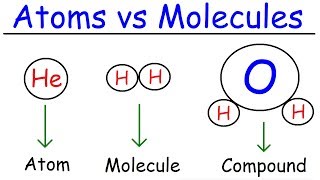 Elements Atoms Molecules Ions Ionic and Molecular Compounds Cations vs Anions Chemistry [upl. by Arihsa]