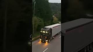 Scania décoré music rap speedup spedup song automobile concessiontrailer trucking [upl. by Riobard641]