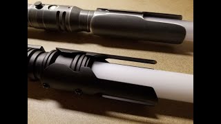 The Sabertrio Senza and the Saberforge Fallen Order Mk I  a comparison [upl. by Sreip]