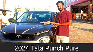 Tata Punch Pure review  Tata motors  TATA punch variant  Tata Punch Price [upl. by Ahsienaj141]